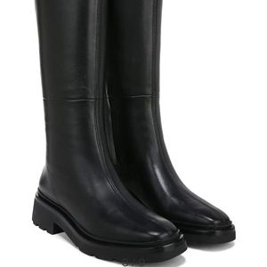 New never worn Vince tall black boots, women size 9.5.